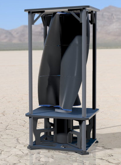 Synergy Carbon Fibre Vertical Axis Wind Turbine 1KW