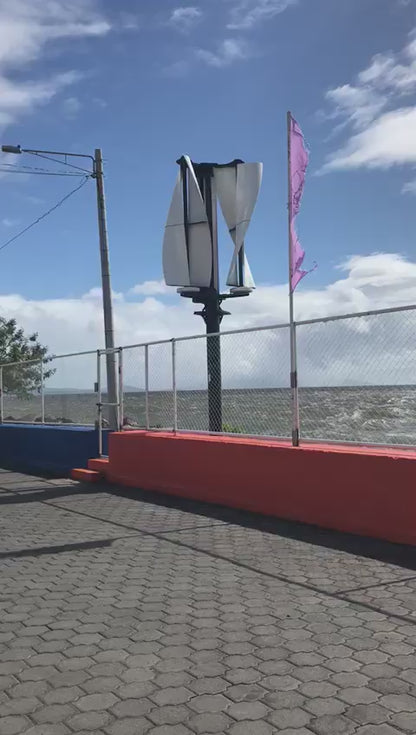 Synergy Carbon Fibre Vertical Axis Wind Turbine 1KW